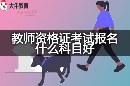 广东省教师资格证考试报名科目