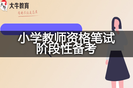 2023下小学教师资格笔试