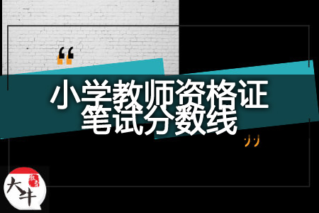 2023下半年小学教师资格证笔试