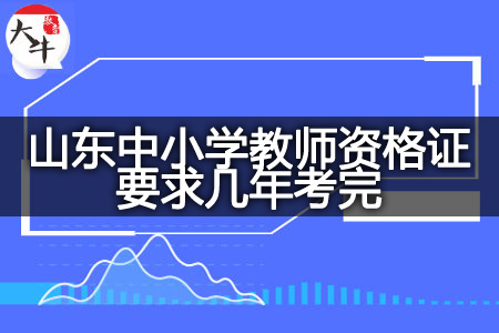 山东中小学教师资格证要求