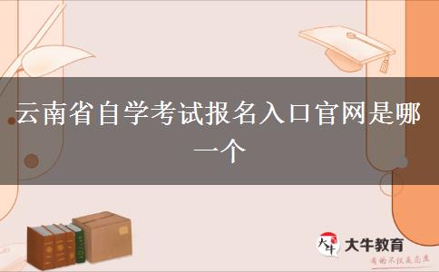 云南省自学考试报名入口官网是哪一个