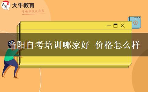 当阳自考培训哪家好 价格怎么样