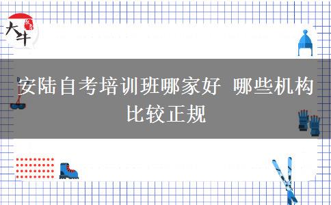 安陆自考培训班哪家好 哪些机构比较正规