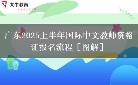 广东2025上半年国际中文教师资格证报名流程［图解］